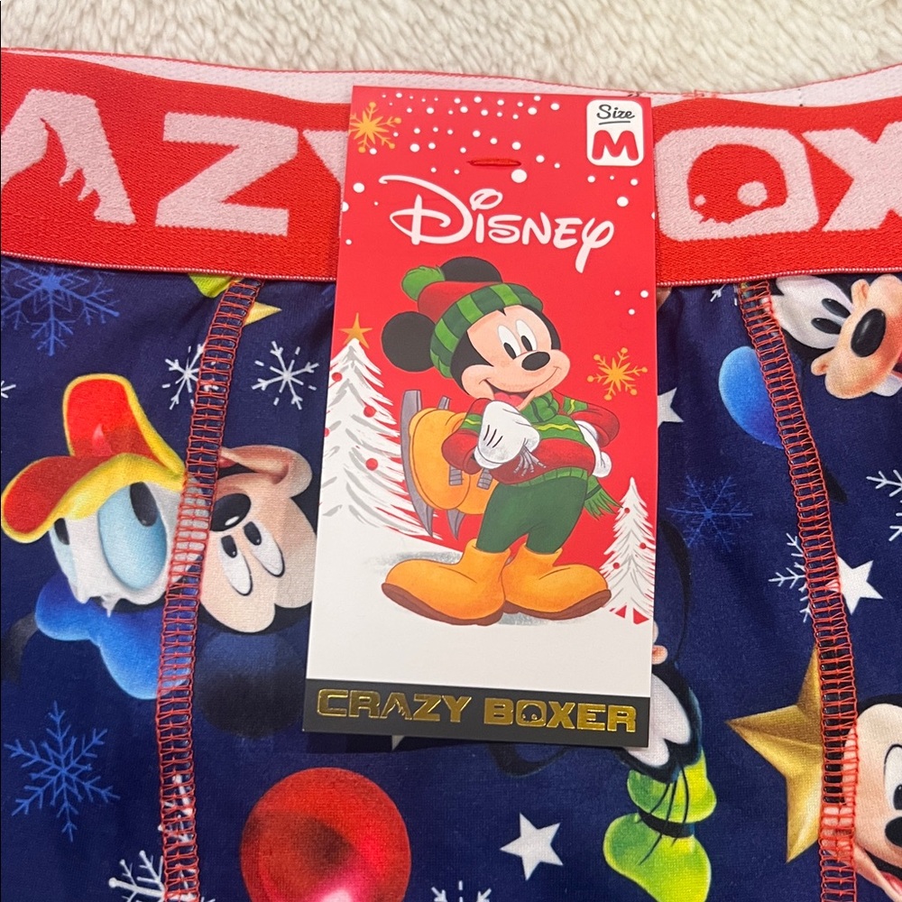 Crazy Boxer Disney Boxer Briefs M Mickey Goofy - Picture 2 of 6